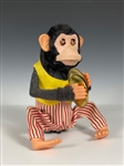 Musical Jolly Chimp NM-MT in Its Original Pictorial Box - Made in Japan Model No. 4910 by Daishin C.K. 
