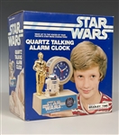 MINT in BOX Bradley Time Star Wars Quartz Talking Alarm Clock