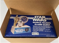 MINT in BOX Bradley Time Star Wars Quartz Talking Alarm Clock