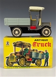 1950's to 1970's Collection of 12 “Old Timer” Friction Toys in Original Boxes - Line Mar, SSS, K and Modern Toys Brands