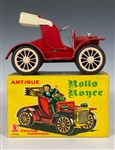 1950's to 1970's Collection of 12 “Old Timer” Friction Toys in Original Boxes - Line Mar, SSS, K and Modern Toys Brands