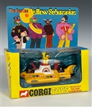 1968 Corgi The Beatles Yellow Submarine Die-Cast Toy in Original Box - Incredibly High Grade Condition!