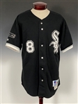 1997 Albert Belle Chicago White Sox Game Used Road Uniform - With Nellie Fox Hall of Fame Patch