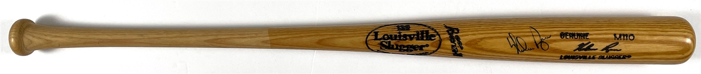Nolan Ryan Signed Louisville Slugger Model M110 Baseball Bat
