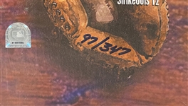 Nolan Ryan Signed and Inscribed “7 No Hitters” Poster LE 97/347 – Also Signed by His Seven No Hitter Catchers
