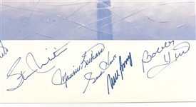 NHL 500 Goal Scorers Signed Ron Lewis LE Print (689/100) Signed by 16 Hall of Famers Incl. Gordie Howe, Bobby Hull and Johnny Bucyk