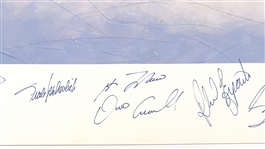 NHL 500 Goal Scorers Signed Ron Lewis LE Print (689/100) Signed by 16 Hall of Famers Incl. Gordie Howe, Bobby Hull and Johnny Bucyk