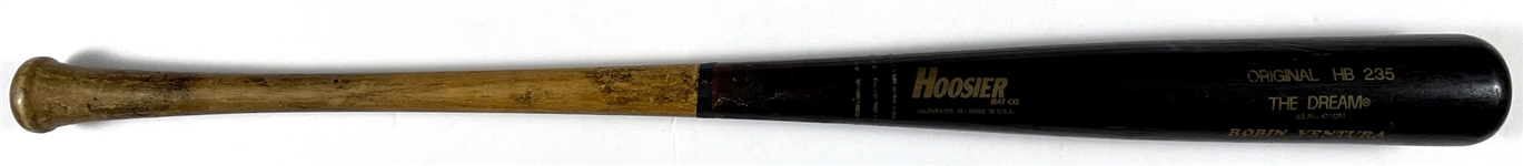 Robin Ventura 1990's Hoosier Game Used Bat – Model HB235
