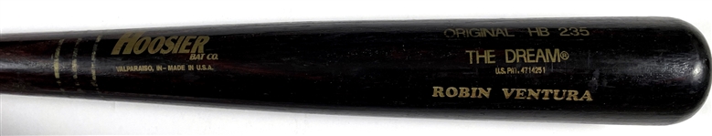 Robin Ventura 1990's Hoosier Game Used Bat – Model HB235