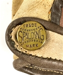 Collection of Five Early 20th Century Store Model Baseball Gloves and Mitts - Including Spalding and D&M Examples