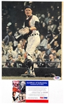 1968 Detroit Tigers Signed <em>Sport</em> Magazine Pages with Denny McClain, Bill Freehan and Al Kaline
