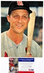 Stan Musial Autograph Collection of 8 Pieces – Including 1940's Photo, <em>SPORT</em> Magazine Pages and Cards
