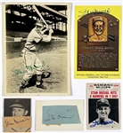 Stan Musial Autograph Collection of 8 Pieces – Including 1940's Photo, <em>SPORT</em> Magazine Pages and Cards