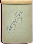1954-56 Chicago Cubs Autograph Book Signed by 23 players Including Rookie Ernie Banks and Hank Sauer (1952 NL MVP)
