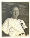 Collection of Four George Burke Original News Service Photographs of Nellie Fox, Moe Berg and Charlie Berry