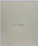 Collection of Four George Burke Original News Service Photographs of Nellie Fox, Moe Berg and Charlie Berry