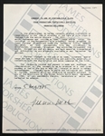 Collection of 7 Signed Release Forms for Horror Film Documentary with Linda Blair (<em>The Exorcist</em>), Gregory Peck & Lee Remick (<em>The Omen</em>), and JoBeth Williams (<em>Poltergeist</em>)