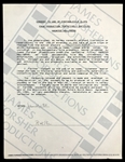 Collection of 7 Signed Release Forms for Horror Film Documentary with Linda Blair (<em>The Exorcist</em>), Gregory Peck & Lee Remick (<em>The Omen</em>), and JoBeth Williams (<em>Poltergeist</em>)
