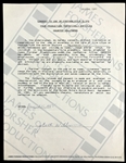 Collection of 7 Signed Release Forms for Horror Film Documentary with Linda Blair (<em>The Exorcist</em>), Gregory Peck & Lee Remick (<em>The Omen</em>), and JoBeth Williams (<em>Poltergeist</em>)
