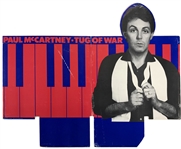 Columbia Records Oversized Double-Sided Record Store Display for Paul McCartney's 1982 LP <em>Tug of War</em> 