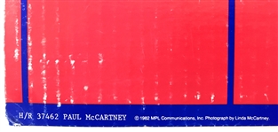 Columbia Records Oversized Double-Sided Record Store Display for Paul McCartney's 1982 LP <em>Tug of War</em> 