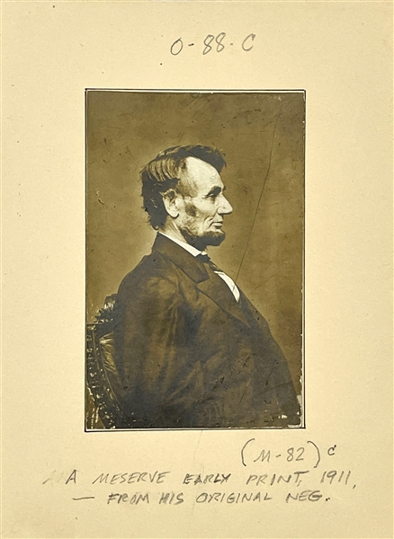 Collection of Six Photographs of Abraham Lincoln, John Wilkes Booth and The Fords Theatre – Incl. Meserve Print - Vintage Prints from the Lloyd Ostendorf Collection