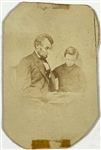Collection of Six Photographs of Abraham Lincoln, John Wilkes Booth and The Ford's Theatre – Incl. Meserve Print - Vintage Prints from the Lloyd Ostendorf Collection