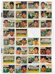 1956 Topps Baseball Complete Set (340) with Eight PSA Graded Incl. Mantle, Mathews