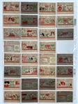 1956 Topps Baseball Complete Set (340) with Eight PSA Graded Incl. Mantle, Mathews