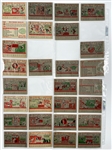 1956 Topps Baseball Complete Set (340) with Eight PSA Graded Incl. Mantle, Mathews