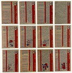 1957 Topps Baseball Complete Set (407) with 10 PSA Graded Incl. Mantle, Yankee Sluggers, Koufax and Others