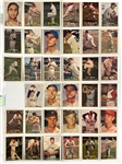 1957 Topps Baseball Complete Set (407) with 10 PSA Graded Incl. Mantle, Yankee Sluggers, Koufax and Others