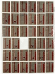 1957 Topps Baseball Complete Set (407) with 10 PSA Graded Incl. Mantle, Yankee Sluggers, Koufax and Others