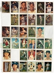 1957 Topps Baseball Complete Set (407) with 10 PSA Graded Incl. Mantle, Yankee Sluggers, Koufax and Others