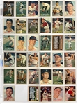 1957 Topps Baseball Complete Set (407) with 10 PSA Graded Incl. Mantle, Yankee Sluggers, Koufax and Others