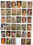 1957 Topps Baseball Complete Set (407) with 10 PSA Graded Incl. Mantle, Yankee Sluggers, Koufax and Others