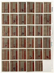 1957 Topps Baseball Complete Set (407) with 10 PSA Graded Incl. Mantle, Yankee Sluggers, Koufax and Others
