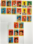 1958 Topps Baseball Complete Set (494) with Four PSA Graded Incl. Mantle, Maris, T. Williams All-Star and  Mantle/Aaron