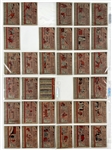1958 Topps Baseball Complete Set (494) with Four PSA Graded Incl. Mantle, Maris, T. Williams All-Star and  Mantle/Aaron