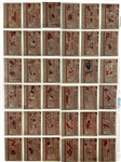 1958 Topps Baseball Complete Set (494) with Four PSA Graded Incl. Mantle, Maris, T. Williams All-Star and  Mantle/Aaron
