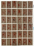 1958 Topps Baseball Complete Set (494) with Four PSA Graded Incl. Mantle, Maris, T. Williams All-Star and  Mantle/Aaron