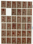 1958 Topps Baseball Complete Set (494) with Four PSA Graded Incl. Mantle, Maris, T. Williams All-Star and  Mantle/Aaron