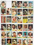 1961 Topps Baseball Complete Set (587) with Six PSA Graded Incl. Mantle, Mantle AS, Koufax and Others