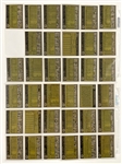 1961 Topps Baseball Complete Set (587) with Six PSA Graded Incl. Mantle, Mantle AS, Koufax and Others