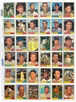 1961 Topps Baseball Complete Set (587) with Six PSA Graded Incl. Mantle, Mantle AS, Koufax and Others