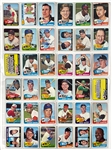 1965 Topps Baseball Complete Set (598) with PSA EX-MT 6 Mantle and NM 7 Hunter Rookie
