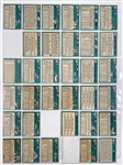 1965 Topps Baseball Complete Set (598) with PSA EX-MT 6 Mantle and NM 7 Hunter Rookie