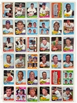 1965 Topps Baseball Complete Set (598) with PSA EX-MT 6 Mantle and NM 7 Hunter Rookie