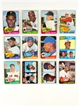 1965 Topps Baseball Complete Set (598) with PSA EX-MT 6 Mantle and NM 7 Hunter Rookie