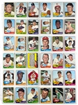 1965 Topps Baseball Complete Set (598) with PSA EX-MT 6 Mantle and NM 7 Hunter Rookie